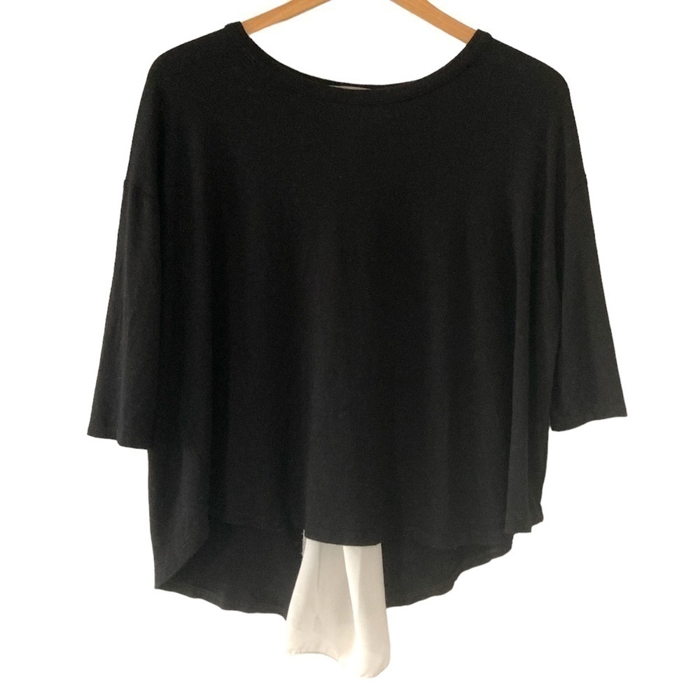 Black and White Women's Top